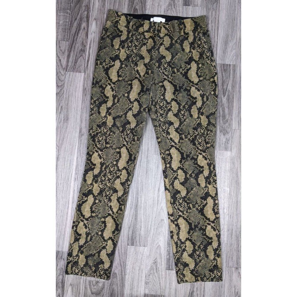 (3/$35) H&M Womens Size 6 Pockets Animal Print Pants